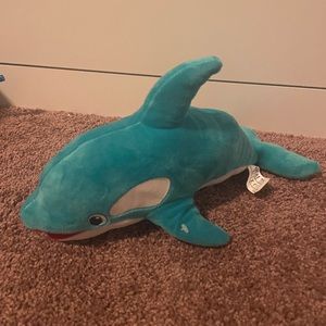 Stuffed dolphin